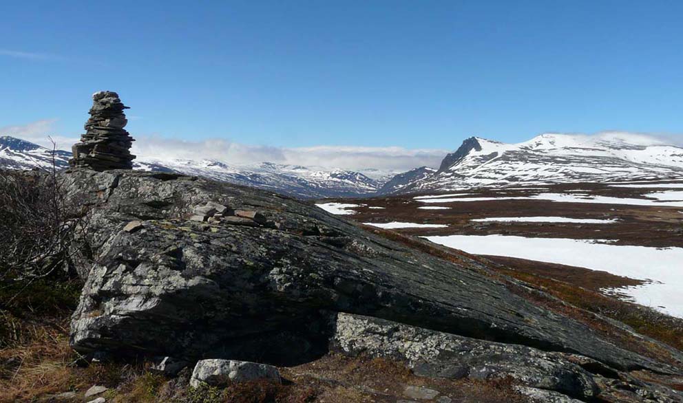 Utsikt från Prinskullen mot Tarradalen